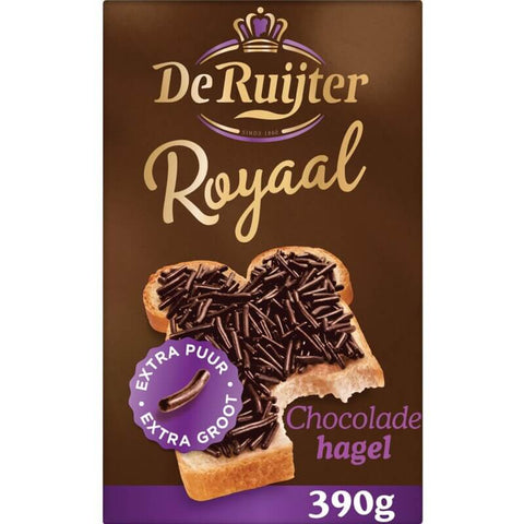 De Ruijter Royale Extra Dunkle Schokoladenstreusel 390g