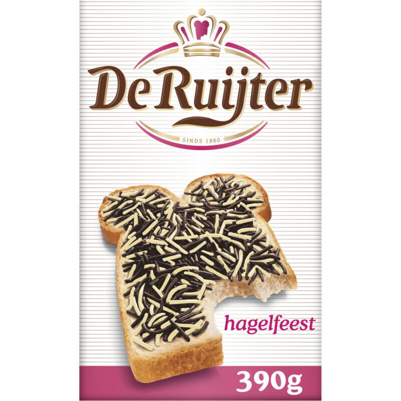 De Ruijter Schokoladen- und Vanillestreusel Mix 390g