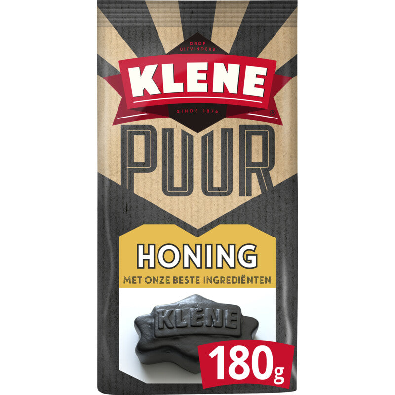 Klene Puur Lakritz Honig 180g