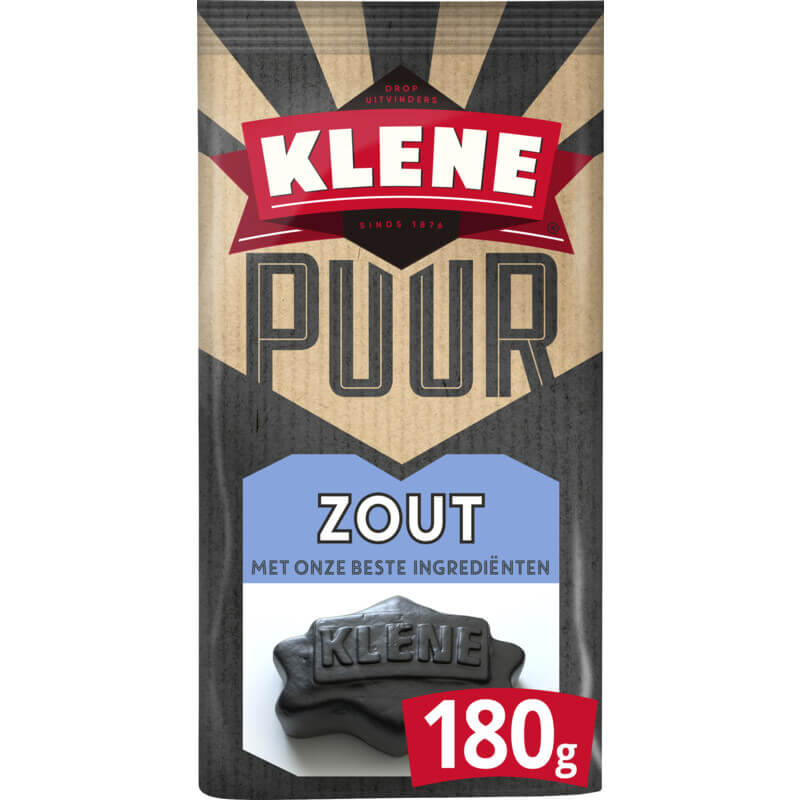 Klene Puur Lakritz Salz 180g