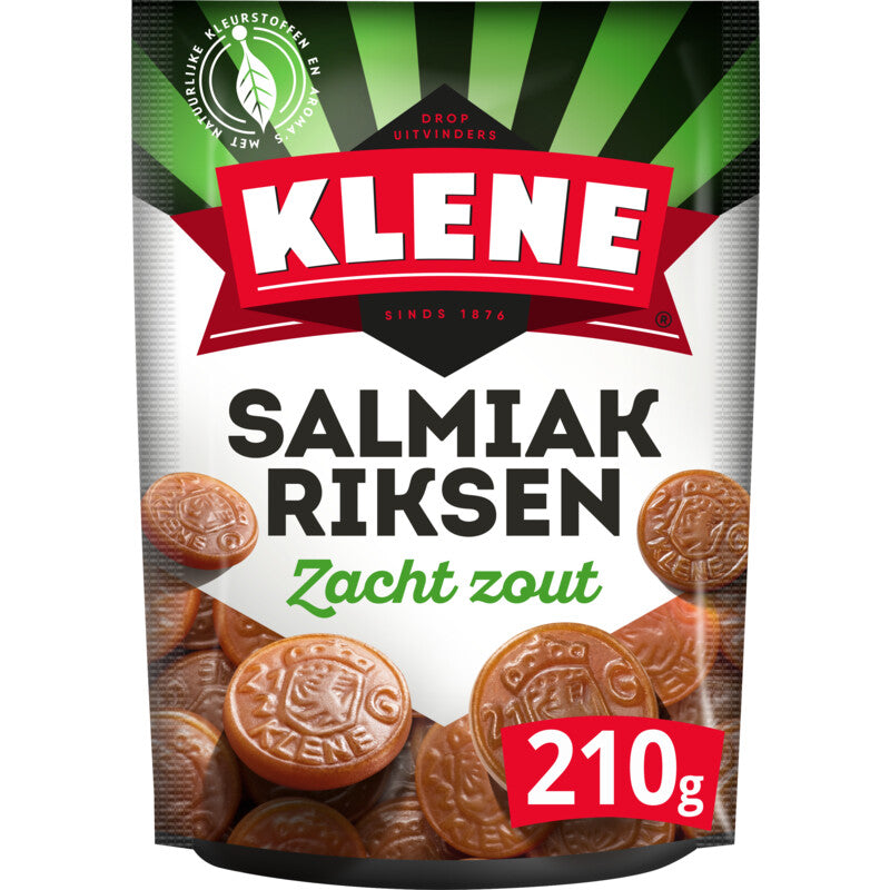 Klene Salmiakriksen Weich Salz 210g