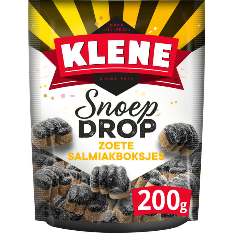 Klene Snoep Drop süße Salmiakfäuste 200g