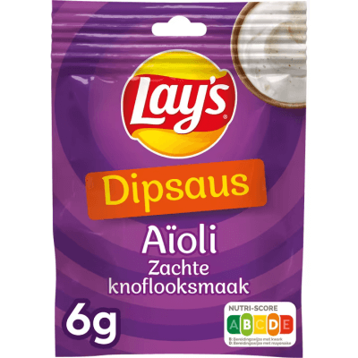 Lay's Aïoli Dipsoße Knoblauch-Geschmack 6g