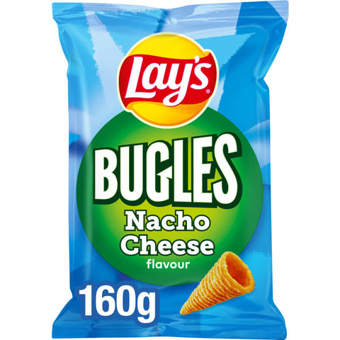 Lay's Bugles Nacho Cheese Chips 160g