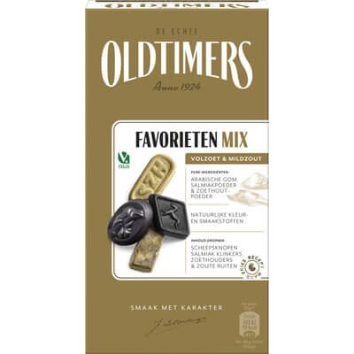 Oldtimers Favoriten Mix Vollsüß & Mild-Salz 300g