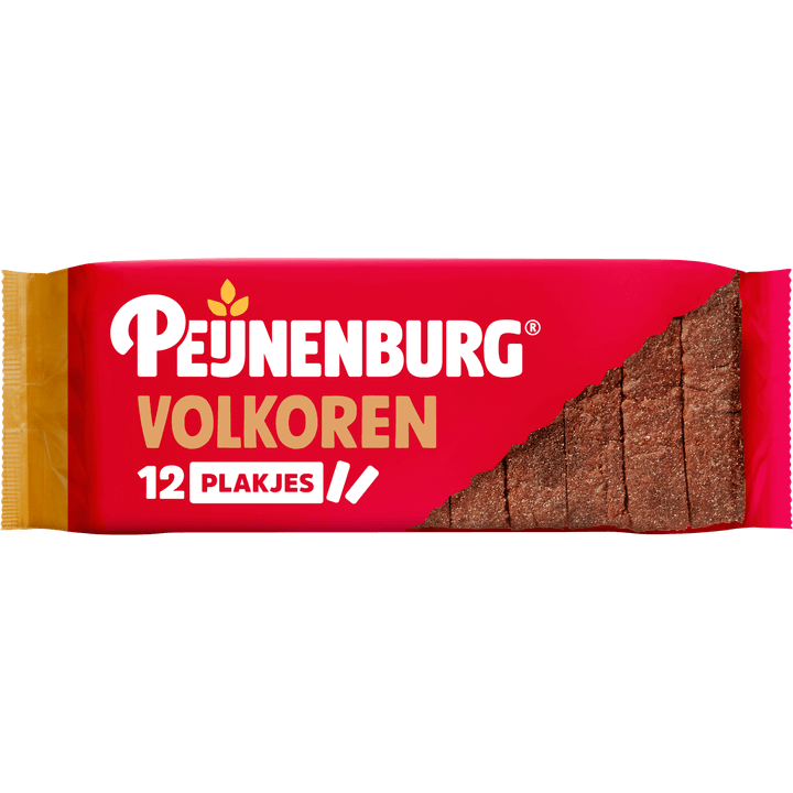 Peijnenburg geschnittene Ontbijtkoek Früchstückskuchen Vollkorn 345g