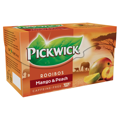 Pickwick Mango & Pfirsich Rotbuschtee 20 x 1,5g 2