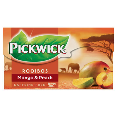 Pickwick Mango & Pfirsich Rotbuschtee 20 x 1,5g