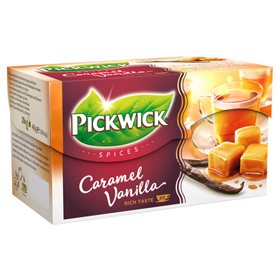 Pickwick Spices Caramelised Vanille Teebeutel 20 x 1,5g