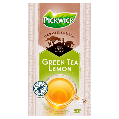 Pickwick Tea Master Selection Grüner Tee Zitrone 25 x 1,5g