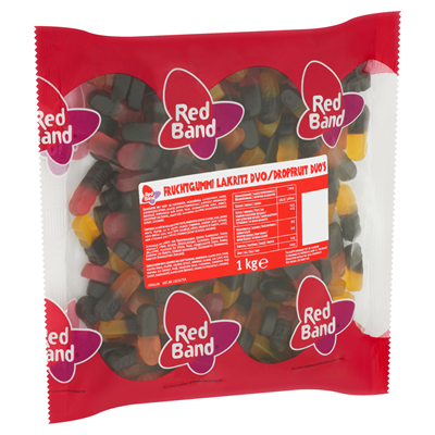 Red Band Dropfruit Frucht-Lakritz-Duos 1kg