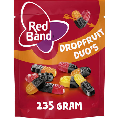 Red Band Dropfruit Frucht-Lakritz-Duos 235g