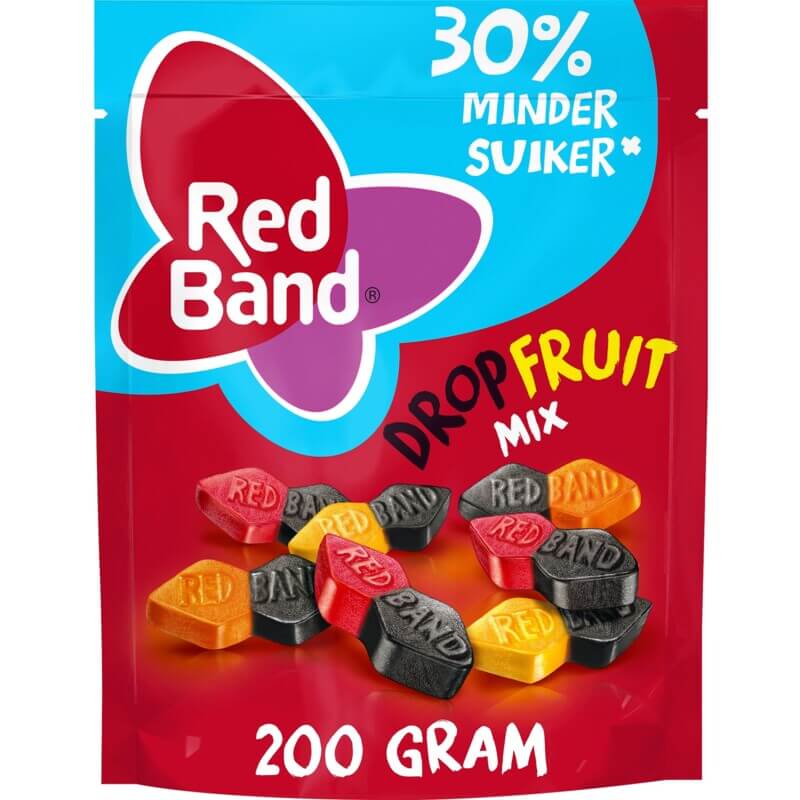 Red Band Frucht-Lakritz-Duos 30% Weniger Zucker 200g