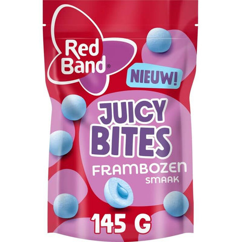 Red Band Juicy Bites Himbeergeschmack 145g