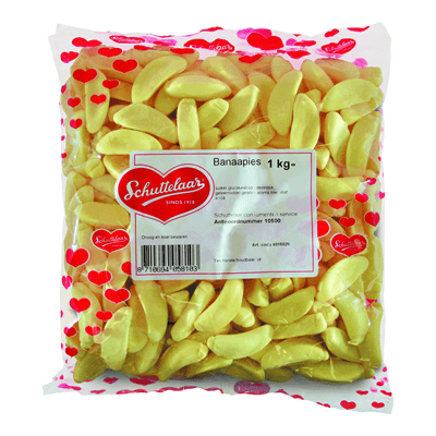 Schuttelaar Bananenschaum 1kg