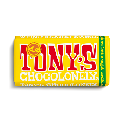 Tony's Chocolonely Vollmilchschokolade Nougat 180g