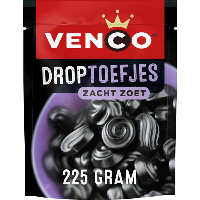 Venco Droptoefjes 225g