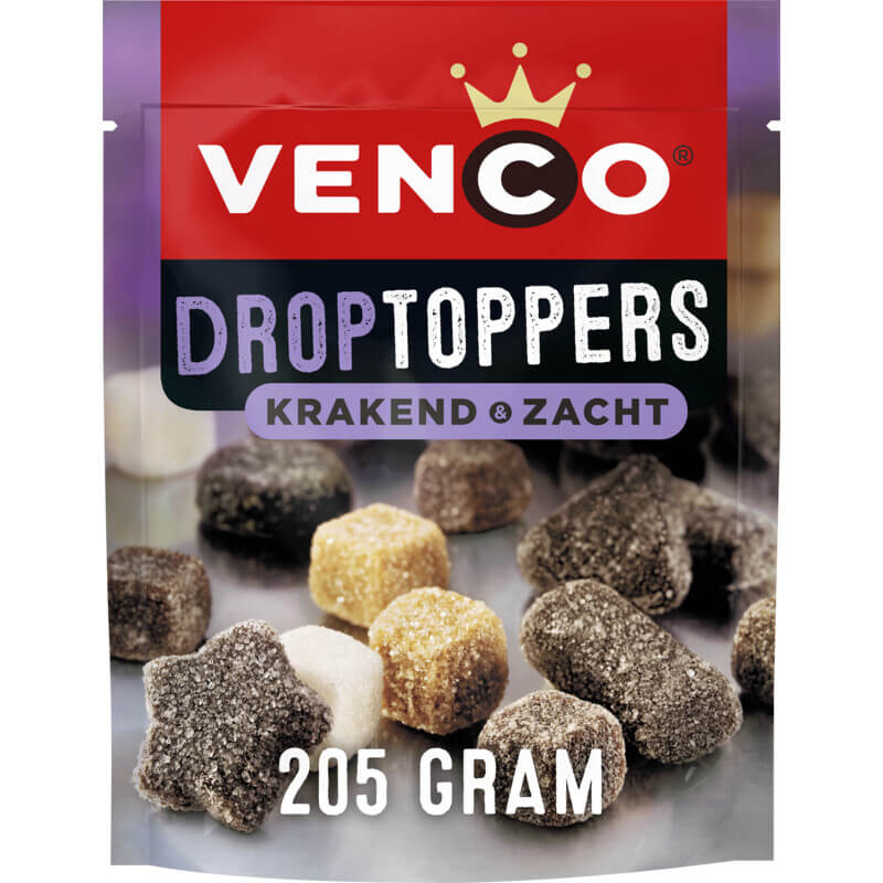 Venco Lakritz-Toppers Knisternd Weich 205g