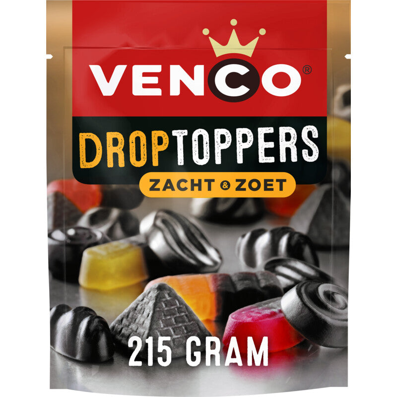 Venco Lakritz-Toppers Weich & Süß 215g