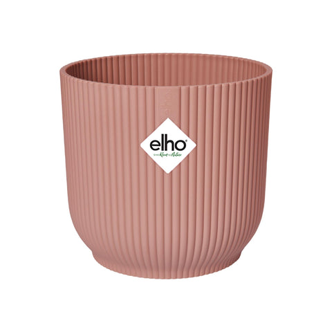 Elho Vibes Fold runder rosa Blumentopf