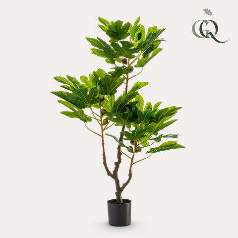 Kunstpflanze - Ficus Carica - Feigenbaum - 95 cm