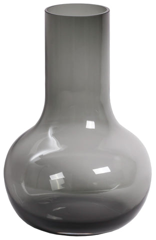 Vase Glas - S - H37 W25 - Seim - Grau