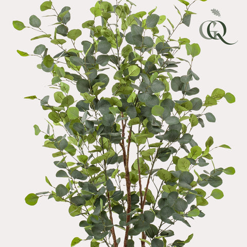 Kunstpflanze - Eucalyptusbaum - Blauer Gummibaum - 140cm - 140