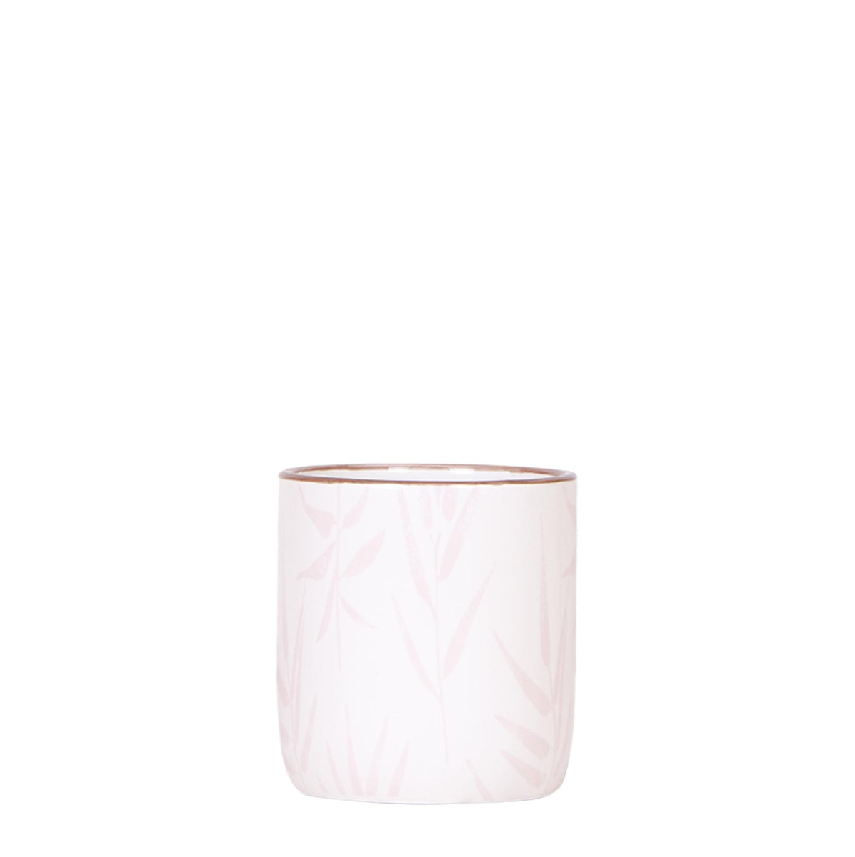 Kolibri Home | Leaf Topf pink - Ø9cm