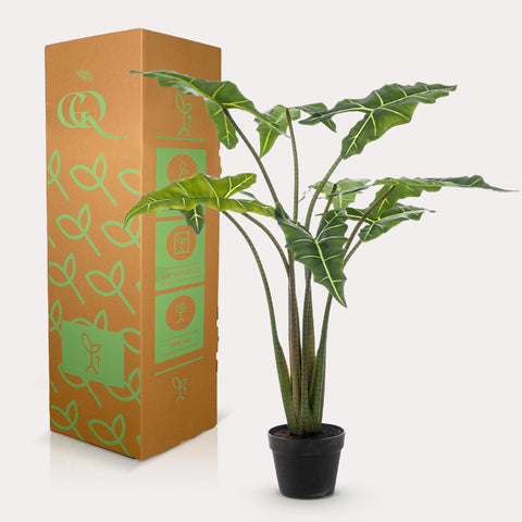 Kunstpflanze - Alocasia Frydek - 100 cm