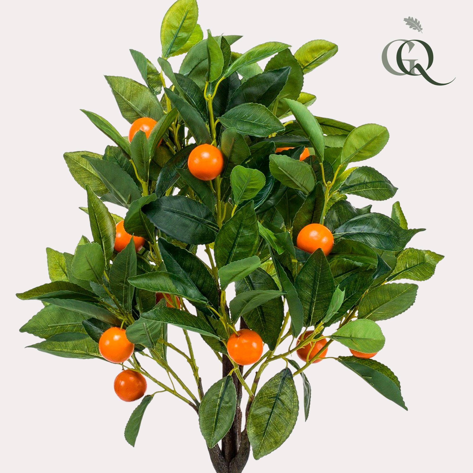 Kunstpflanze - Citrus Sinensis - Orange baum - 75 cm