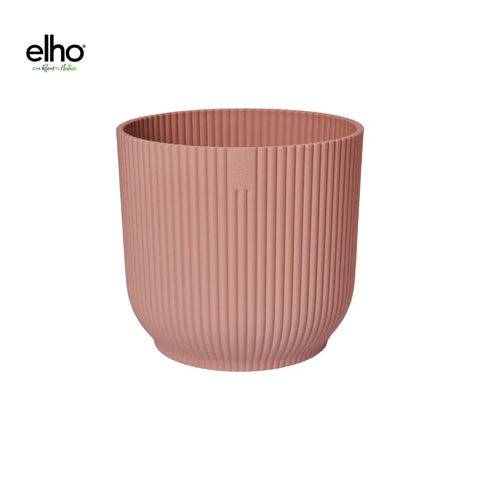 Elho Vibes Fold runder rosa Blumentopf