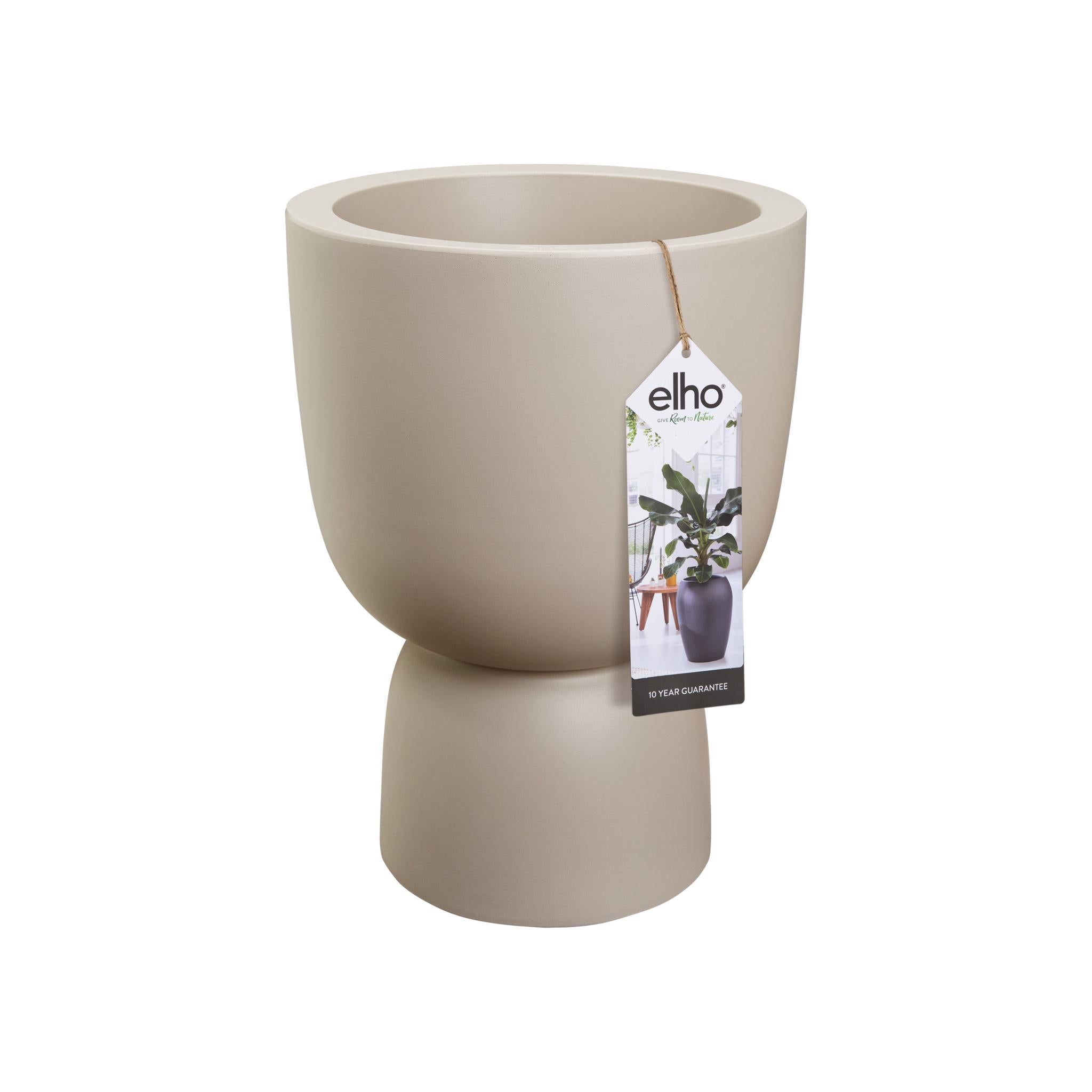 Topf elho Pure Coupe ausgewogen Beige - D41 x H58