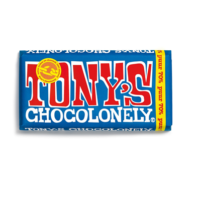 Tony's Chocolonely Zartbitterschokolade Riegel 70% 180g