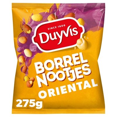 Duyvis Borrelnootjes Erdnüsse im Teigmantel Oriental 275g - NiederlandeShop.de