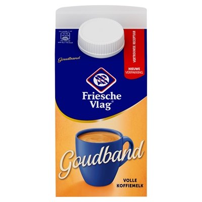 Friesche Vlag Goudband Extra Cremig Packung 455ml - NiederlandeShop.de