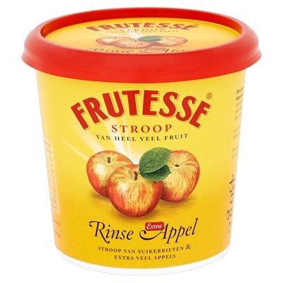 Frutesse Rinse Appelstroop Apfelsirup Dickflüssig Brotaufstrich 450g - NiederlandeShop.de