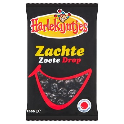 Harlekijntjes Lakritz Weich & Süß 1kg - NiederlandeShop.de