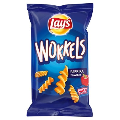 Lay's Wokkels Paprika Chips 20 x 125g - NiederlandeShop.de
