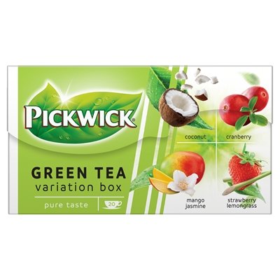 Pickwick Grüner Tee Variationsbox 20 x 1,5g - NiederlandeShop.de
