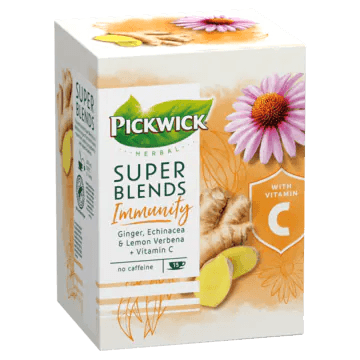 Pickwick Herbal Super Blends Immunity Kräutertee 15 x 1,5g - NiederlandeShop.de