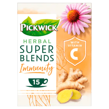 Pickwick Herbal Super Blends Immunity Kräutertee 15 x 1,5g - NiederlandeShop.de