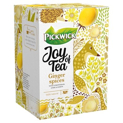 Pickwick Joy of Tea Teebeutel Ginger Spices 15 x 1,75g Box - NiederlandeShop.de