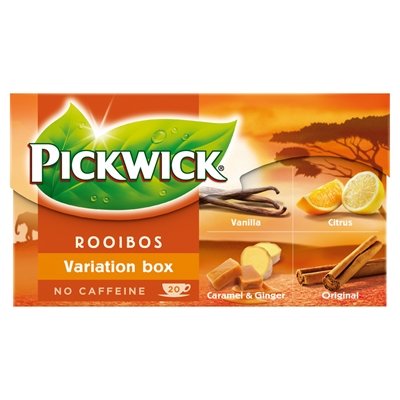 Pickwick Rooibos Teebeutel Variationsbox 20 x 1,5g - NiederlandeShop.de