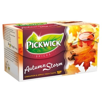 Pickwick Spices Autumn Storm Schwarzer Tee 20 x 2g - NiederlandeShop.de