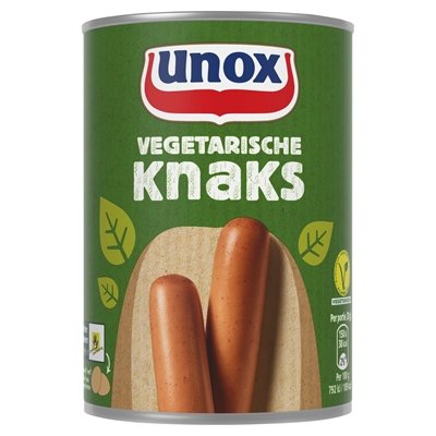 Unox Knakworst Vegetarische Knaks 400g - NiederlandeShop.de