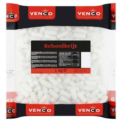 Venco Schoolkrijt Schulkreide Holländische Lakritz 1kg - NiederlandeShop.de